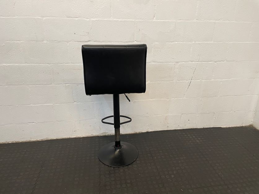 Black Studded Bar Stool - PRICE DROP - 2ndhandwarehouse.com