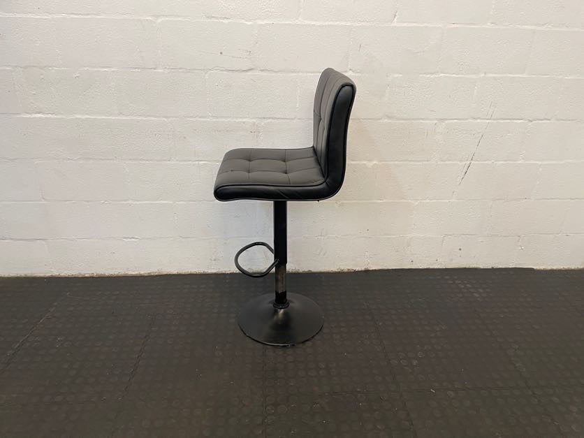 Black Studded Bar Stool - PRICE DROP - 2ndhandwarehouse.com