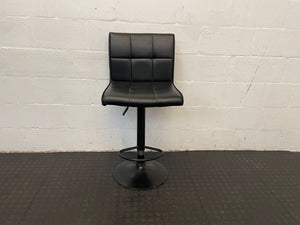 Black Studded Bar Stool - PRICE DROP