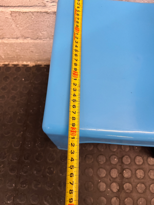 Blue Plastic Junior Chair