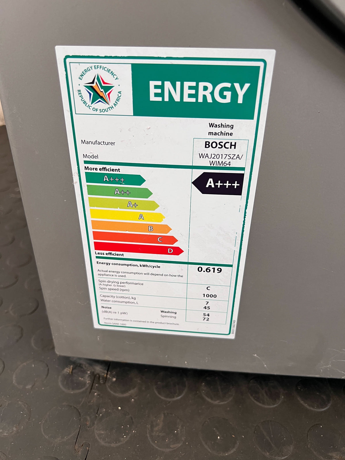 Bosch Serie 2 7kg Washing Machine - Efficient & Reliable