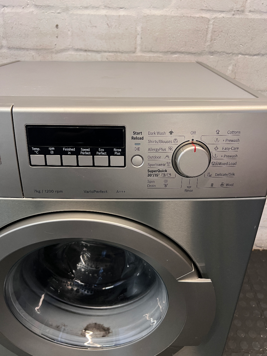 Bosch Serie 4 7kg Front Loader Washing Machine - Silver - 2ndhandwarehouse.com