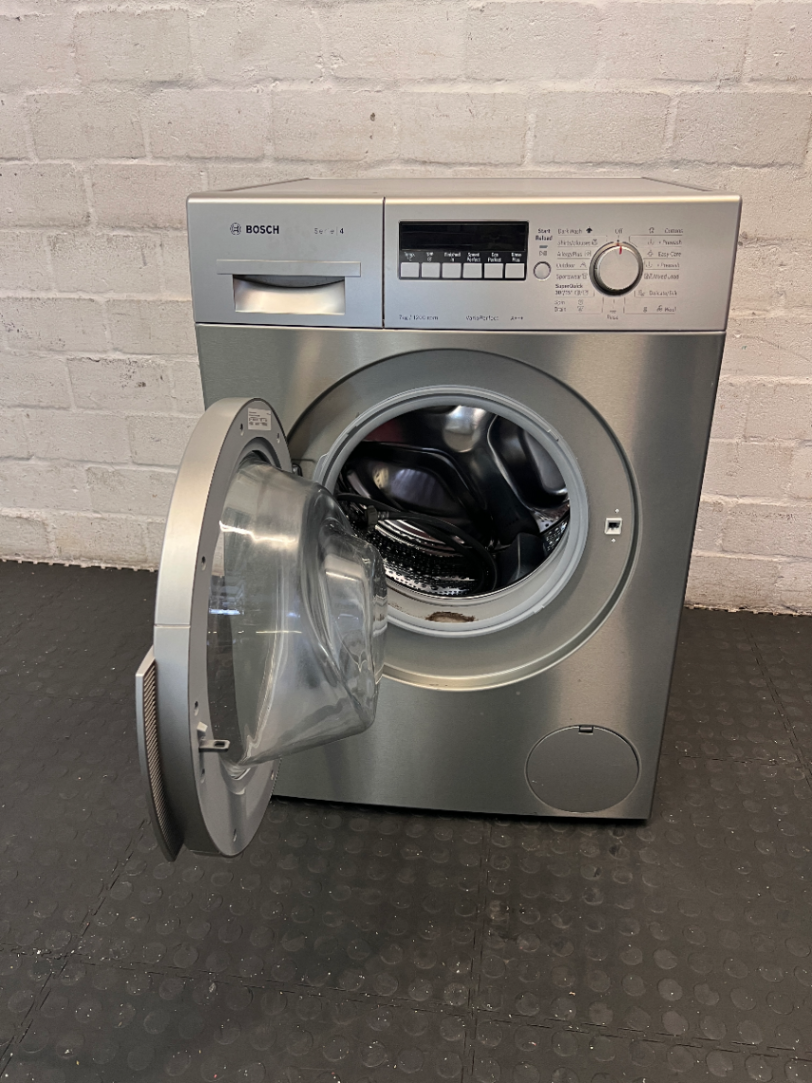 Bosch Serie 4 7kg Front Loader Washing Machine - Silver - 2ndhandwarehouse.com