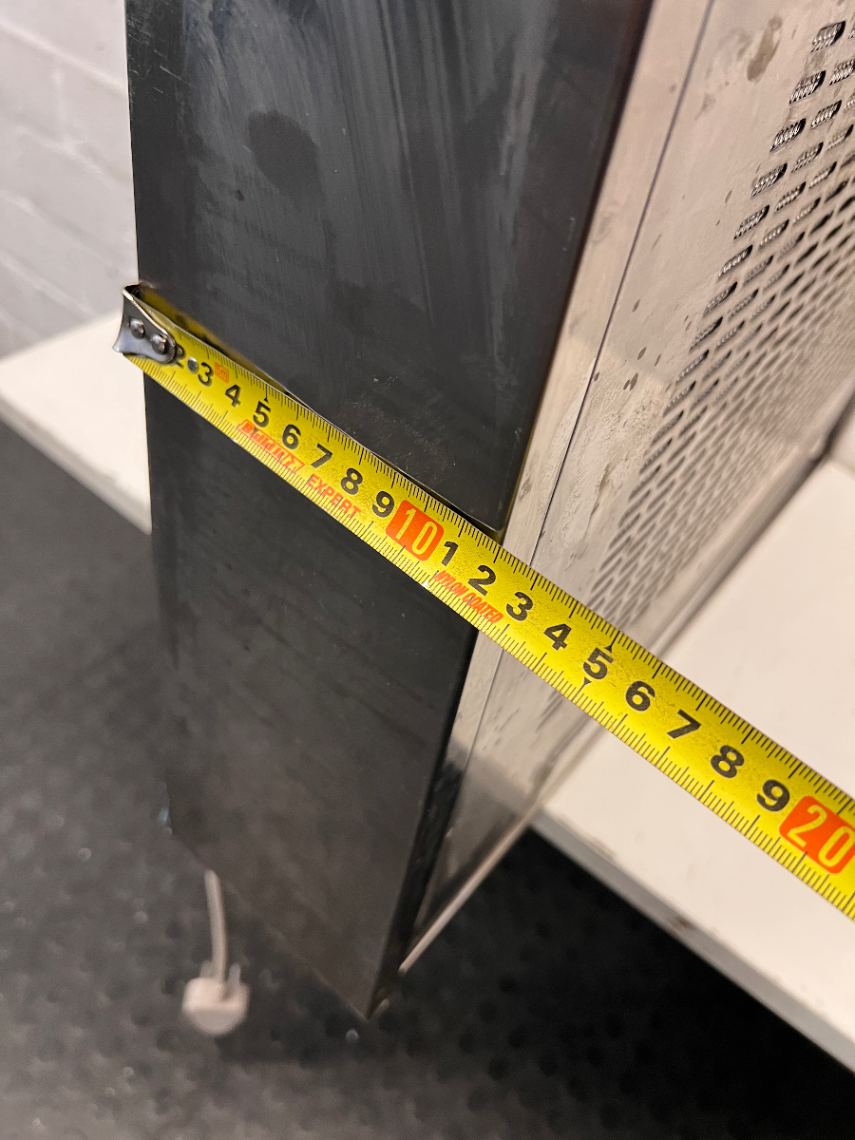 Bosch Silver Stove Extractor Fan — Good Working Order; No Plug Connected