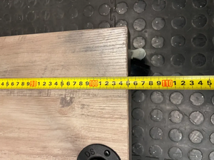 Bragg Portland Rolling Clothing Rack with Wooden Base — Very Good Condition