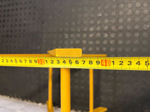 Bright Yellow Folding Stand - Stylish & Functional