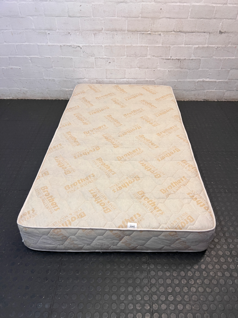 Brothers Three-Quarter Quilted Mattress — Dust Marks on Mattress S - 2ndhandwarehouse.com