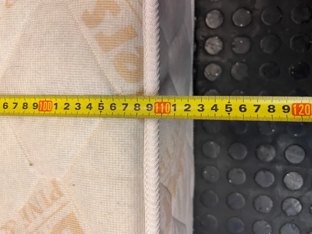 Brothers Three-Quarter Quilted Mattress — Dust Marks on Mattress S - 2ndhandwarehouse.com