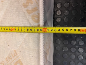 Brothers Three-Quarter Quilted Mattress — Dust Marks on Mattress S - 2ndhandwarehouse.com