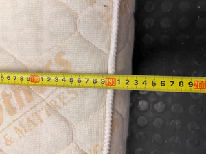 Brothers Three-Quarter Quilted Mattress — Dust Marks on Mattress S - 2ndhandwarehouse.com