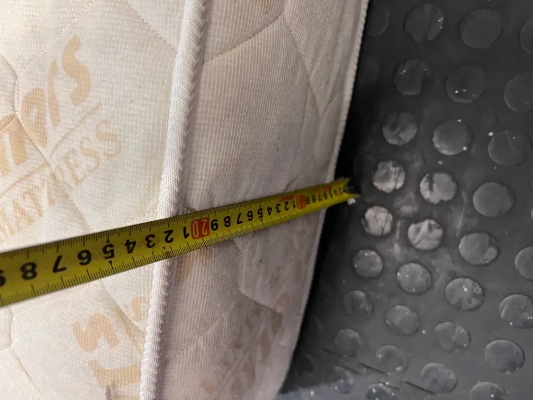 Brothers Three-Quarter Quilted Mattress — Dust Marks on Mattress S - 2ndhandwarehouse.com