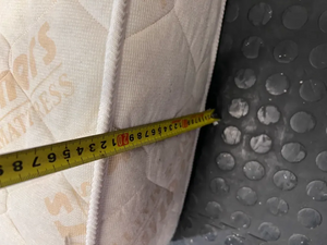 Brothers Three-Quarter Quilted Mattress — Dust Marks on Mattress S - 2ndhandwarehouse.com