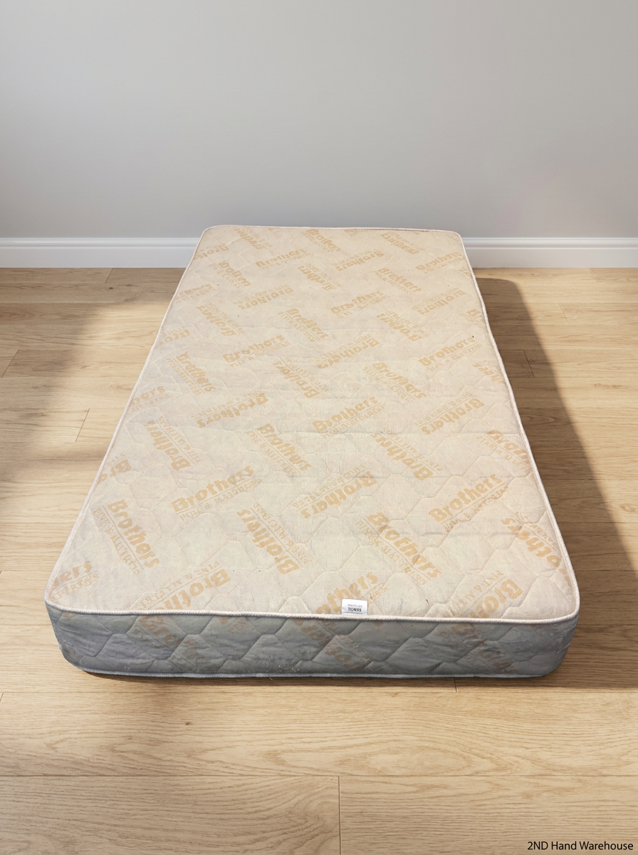 Brothers Three-Quarter Quilted Mattress — Dust Marks on Mattress S - 2ndhandwarehouse.com