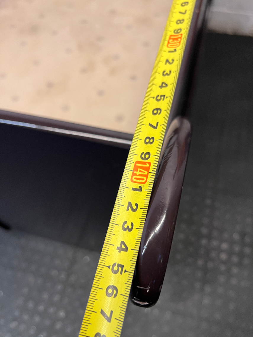 Brown Sleigh Cot - Pre-loved with Minor Scuffs - 2ndhandwarehouse.com