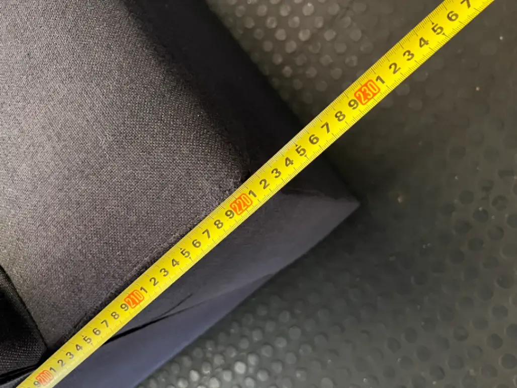 Charcoal Black L-Shape Couch - Fairly Used, Needs Cleaning - 2ndhandwarehouse.com