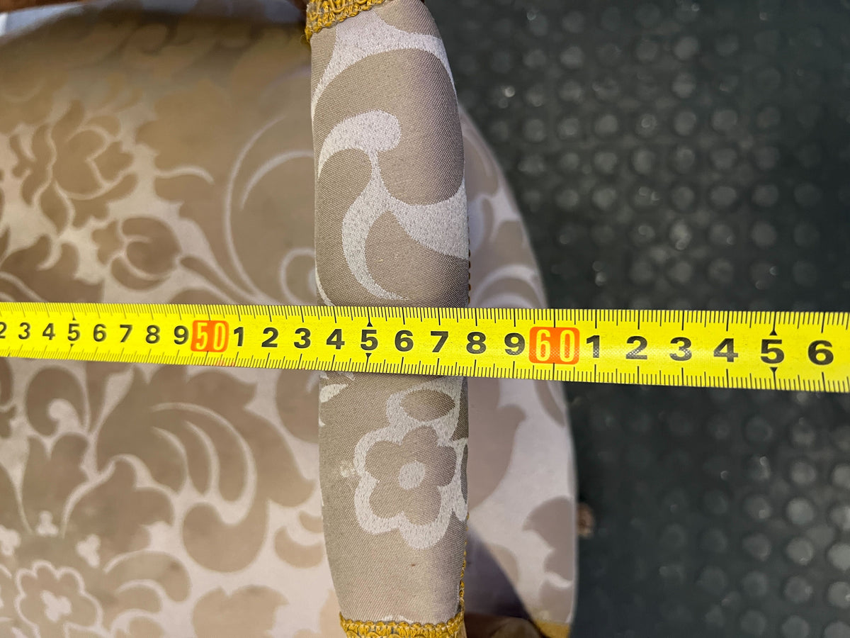 Charming French Provincial Style Armchair - Vintage Upholstery