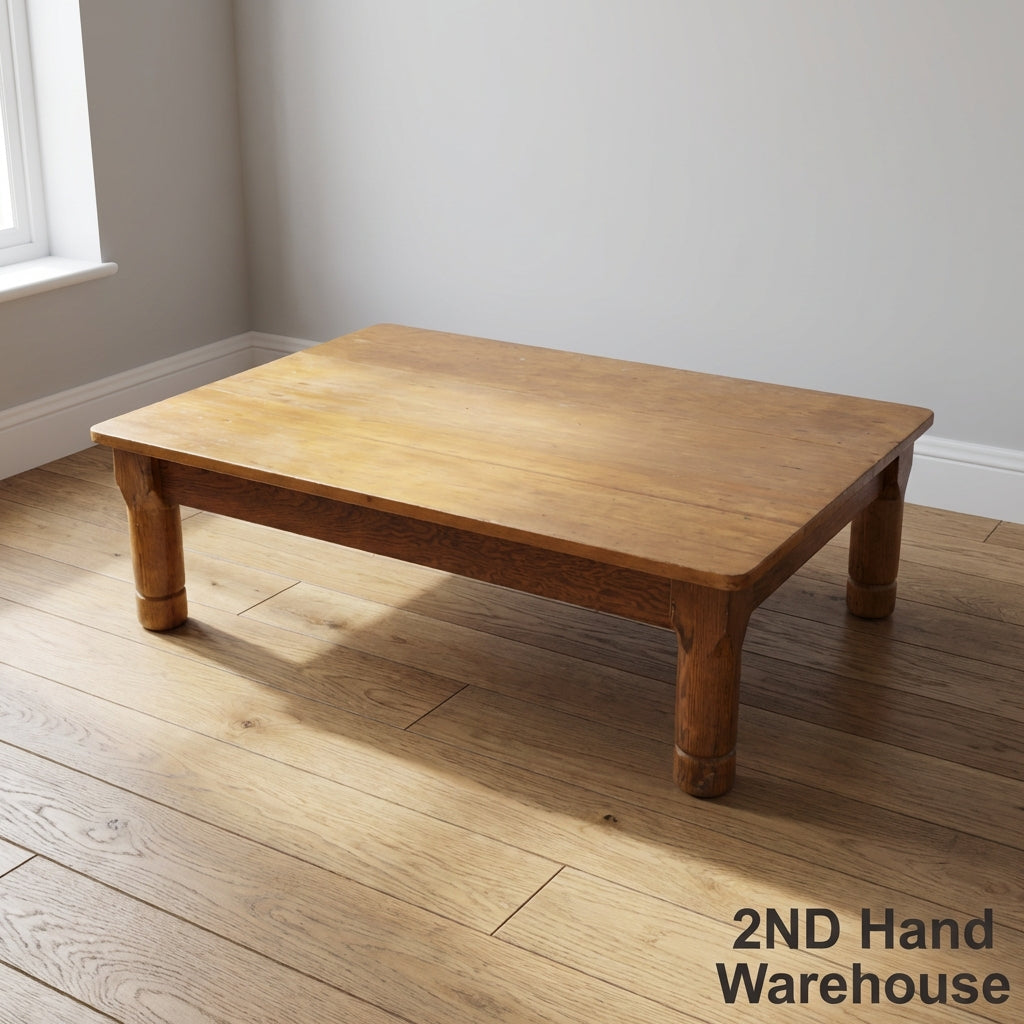Charming Solid Wood Low Table 120 x 87cm