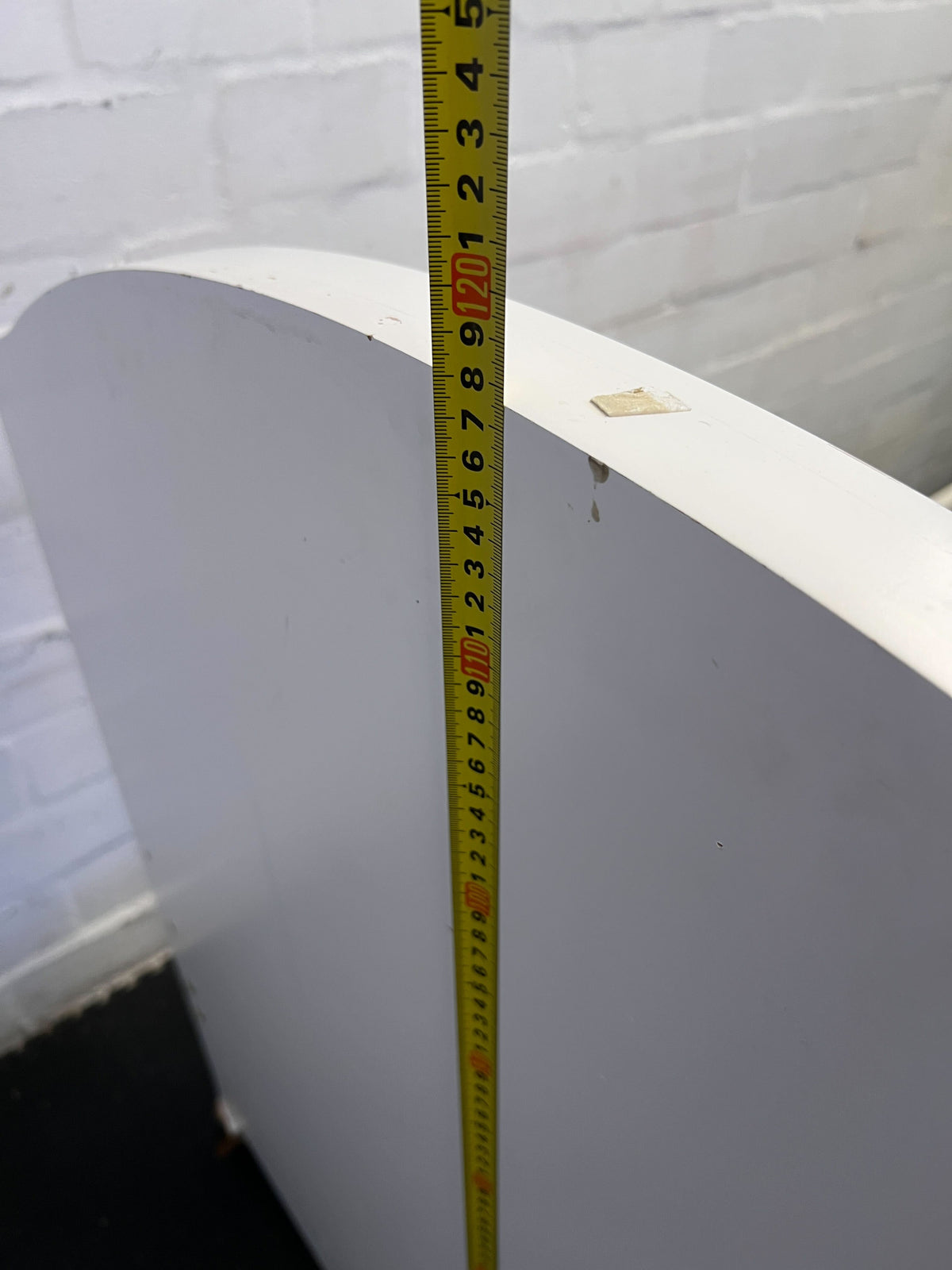 Charming White Wooden Single Bed Frame with Minimal Wear - REDUCED