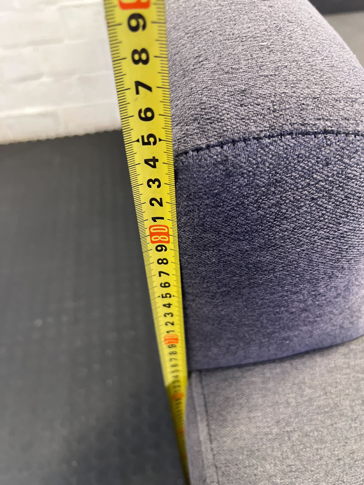 Chic Charcoal Grey 2-Seater Sofa with Button Tufting