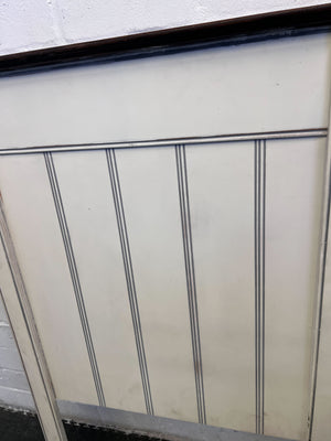 Chic White Vintage Double Headboard - REDUCED