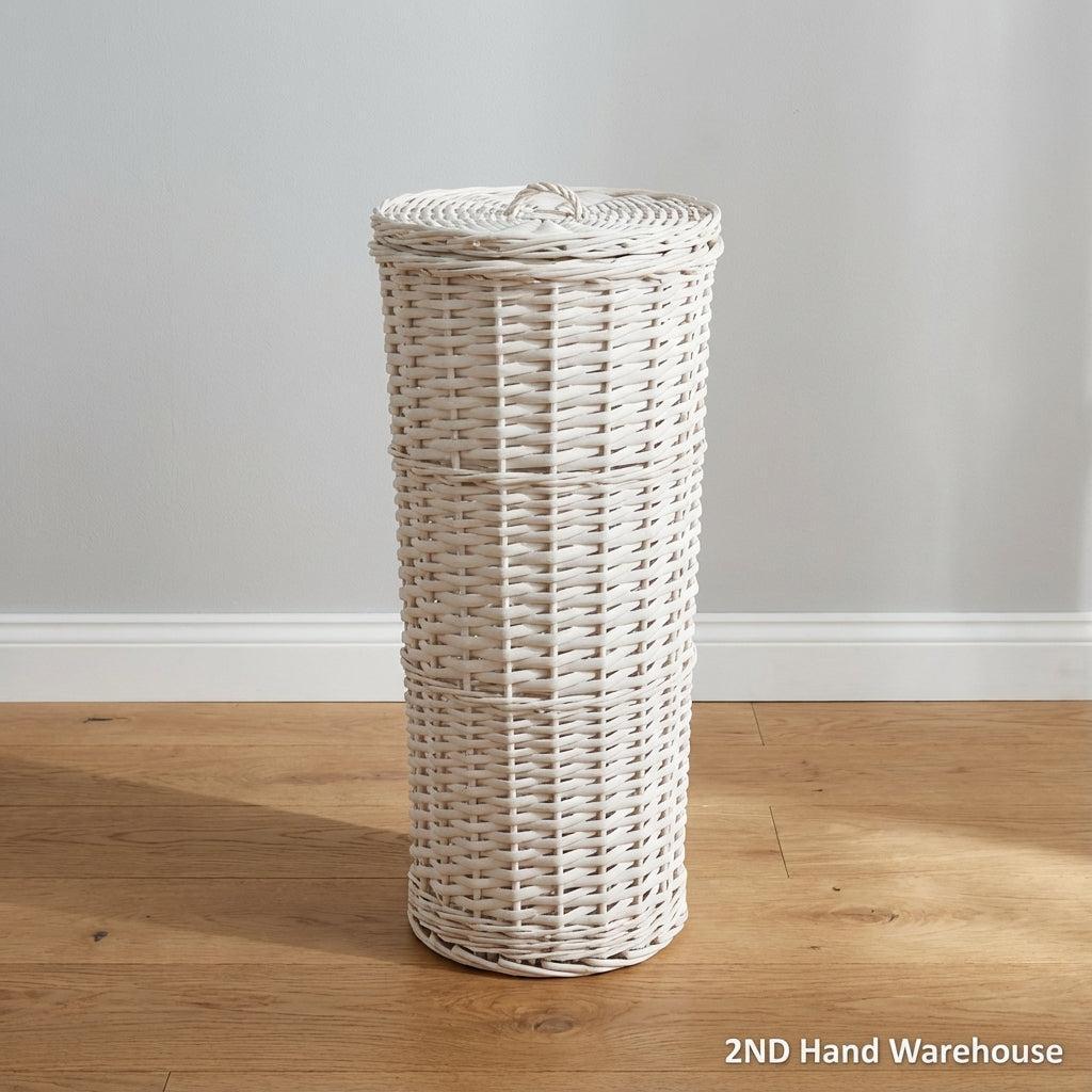 Chic Woven Storage Basket with Lid