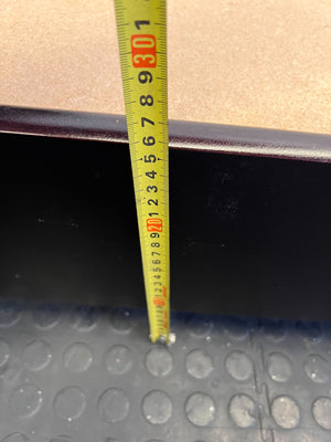 Classic Dark Sleigh Bed Frame