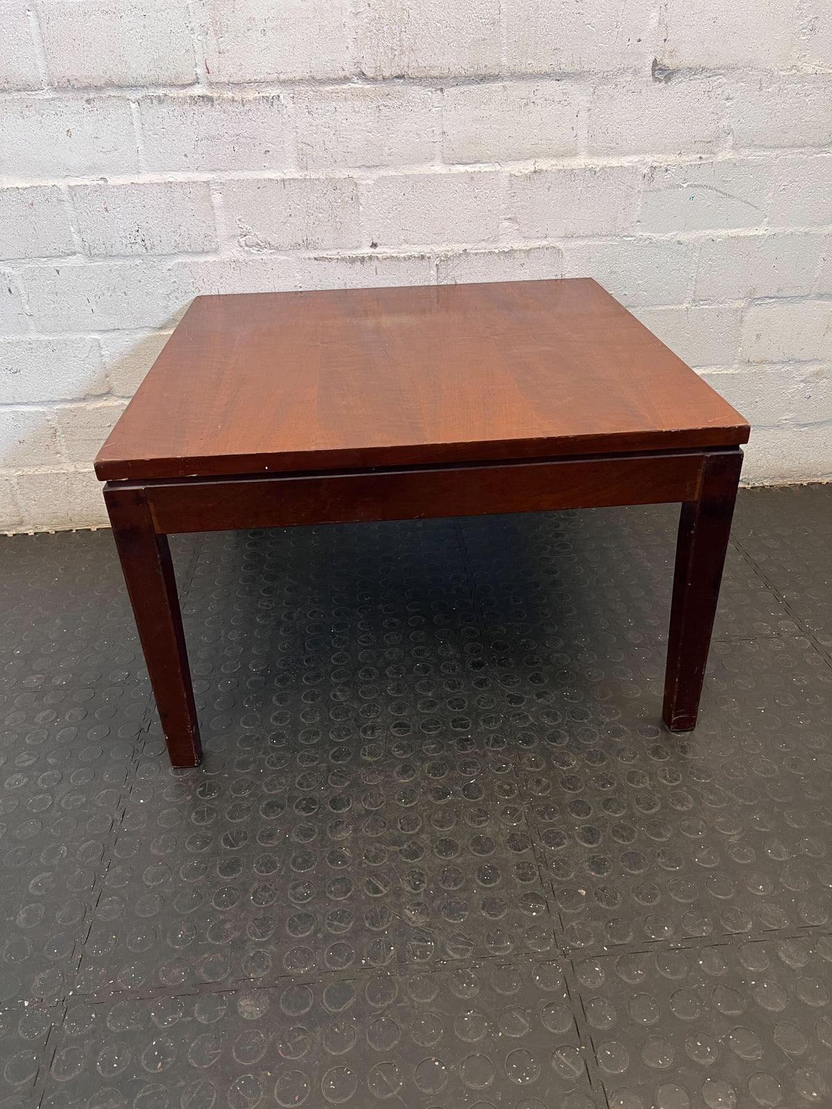 Classic Dark Wood Side Table | 70 x 70cm - REDUCED