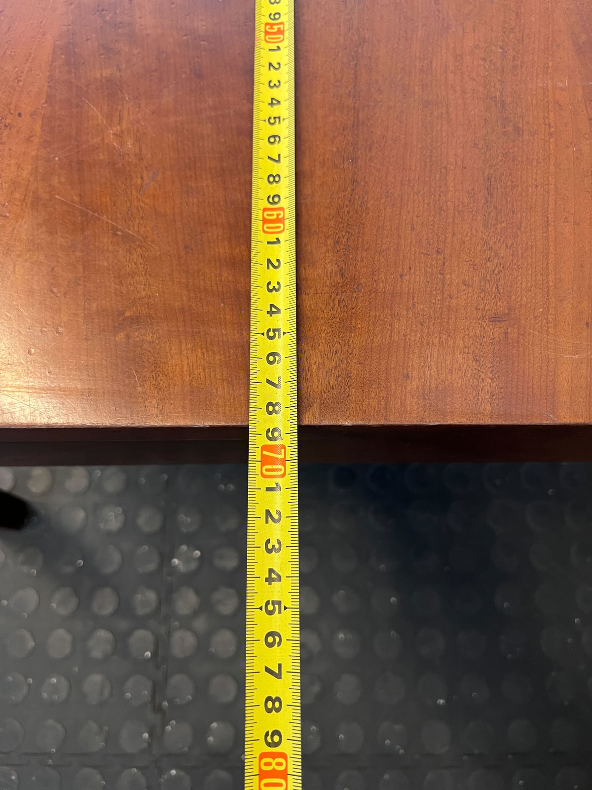 Classic Dark Wood Side Table | 70 x 70cm - REDUCED