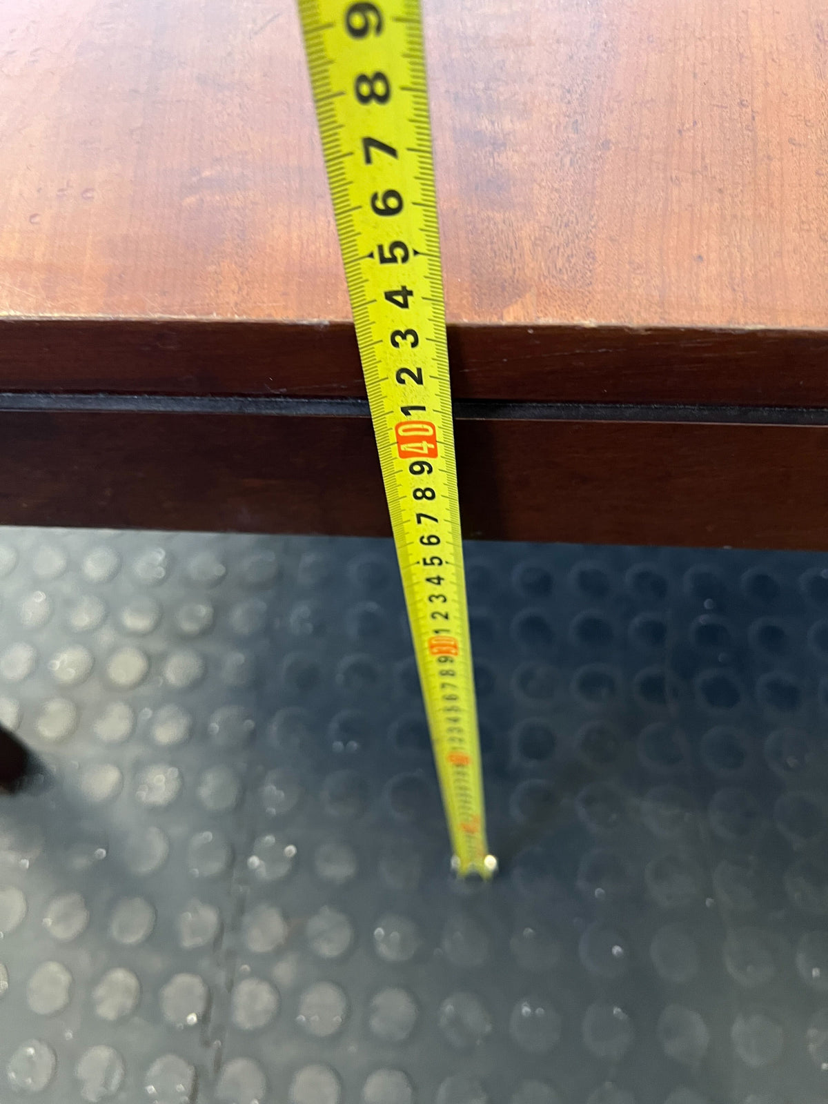 Classic Dark Wood Side Table | 70 x 70cm - REDUCED