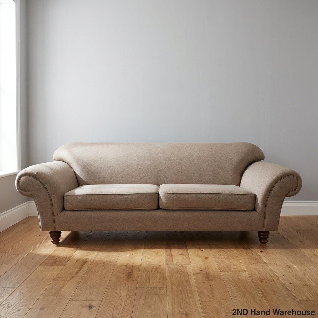 Classic Neutral Fabric 2-Seater Sofa - 2ndhandwarehouse.com