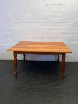 Classic Wooden Dining Table with Turned Legs ✨