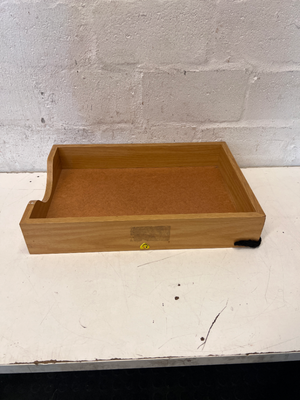 Classic Wooden Letter Tray - Small Mark on Front Corner - 2ndhandwarehouse.com