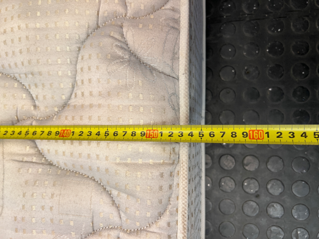 Cloud Nine Classic Extra Length Double Mattress — Well Used with Significant Staining