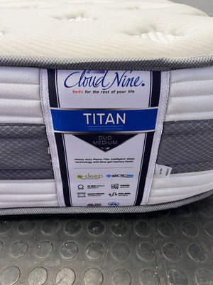 Cloud Nine Titan Single Mattress - Restful Sleep 96 by 200