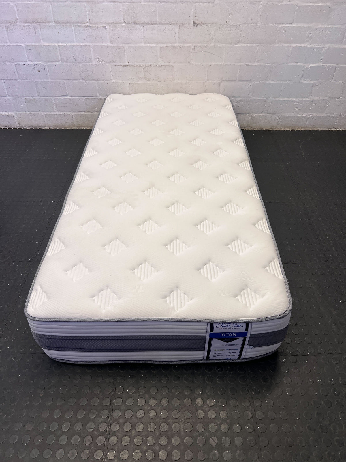 Cloud Nine Titan Single Mattress - Restful Sleep 96 by 200