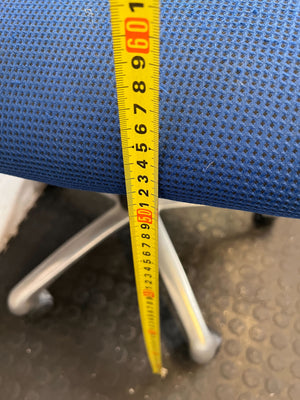 Comfortable Blue Mesh Swivel Office Chair