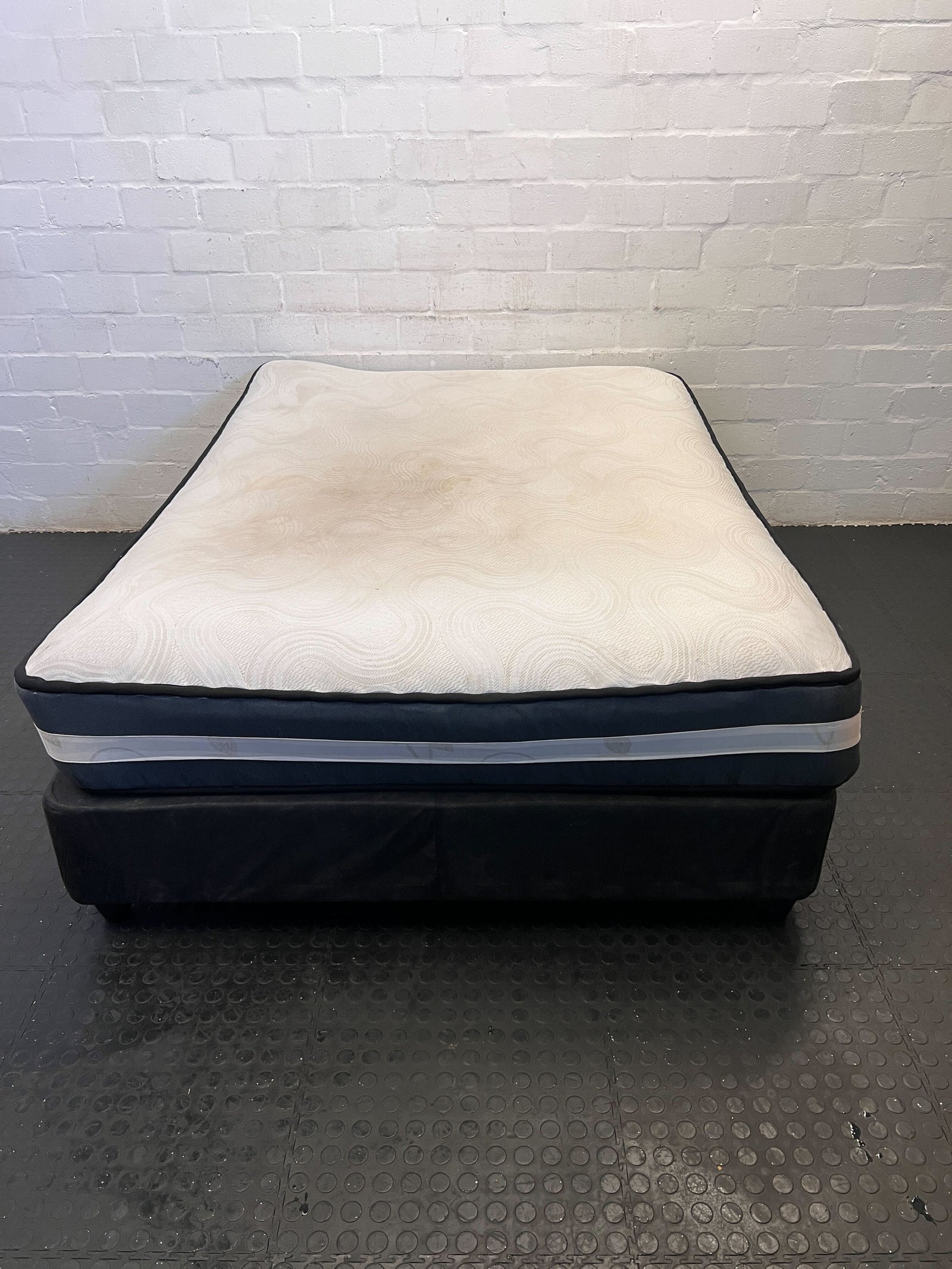 Double Bed and Base - Minor Stains