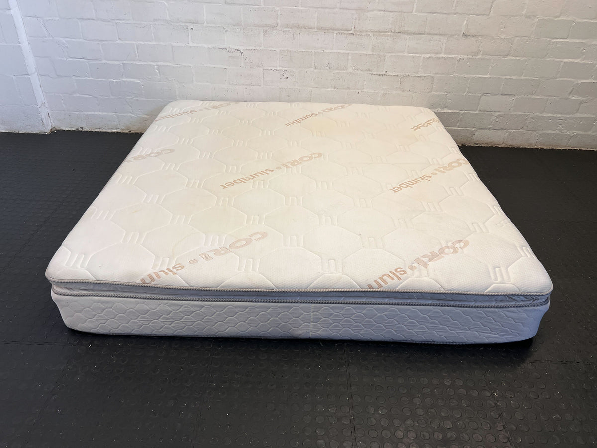 Comfortable King Size Cork Slumber Mattress – Minor Wear