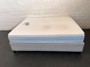 Comfortable Queen Mattress & Base Set - Good Condition