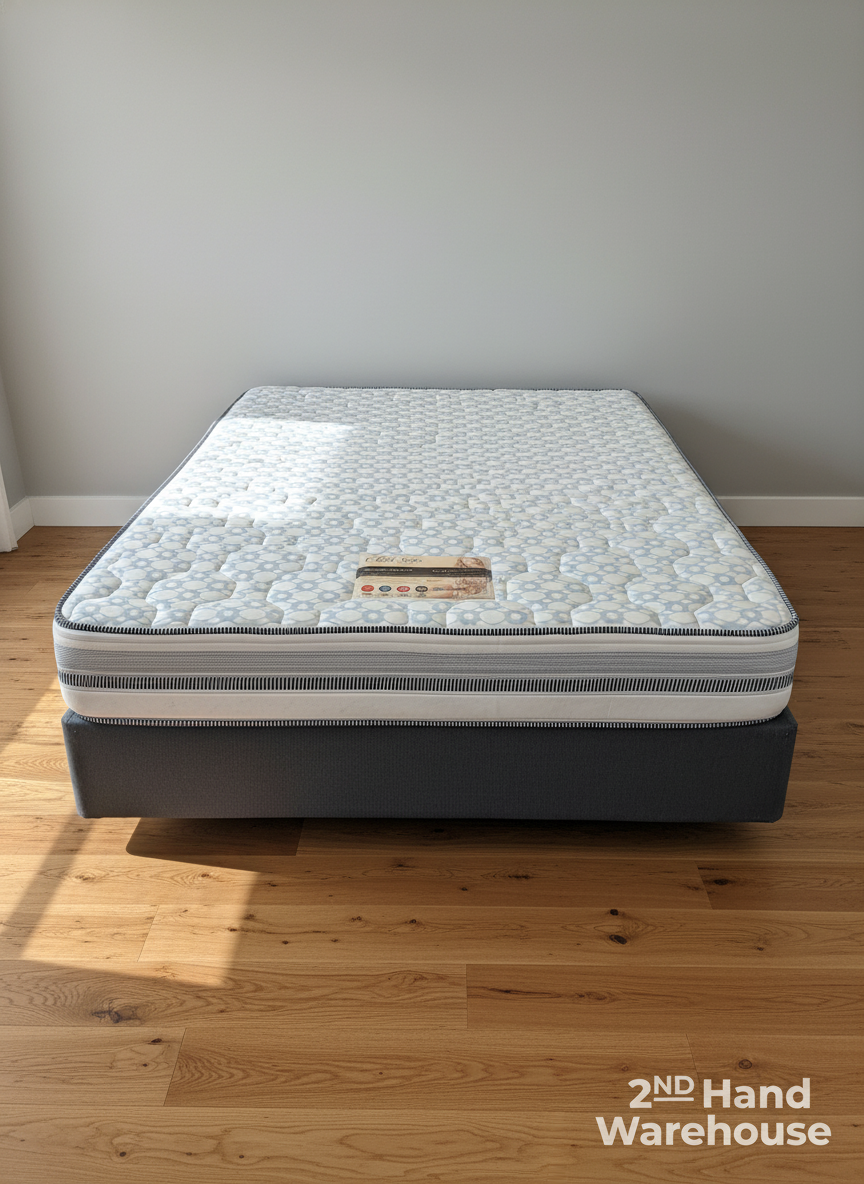 Comfortable Queen Extra Length Mattress & Base Set