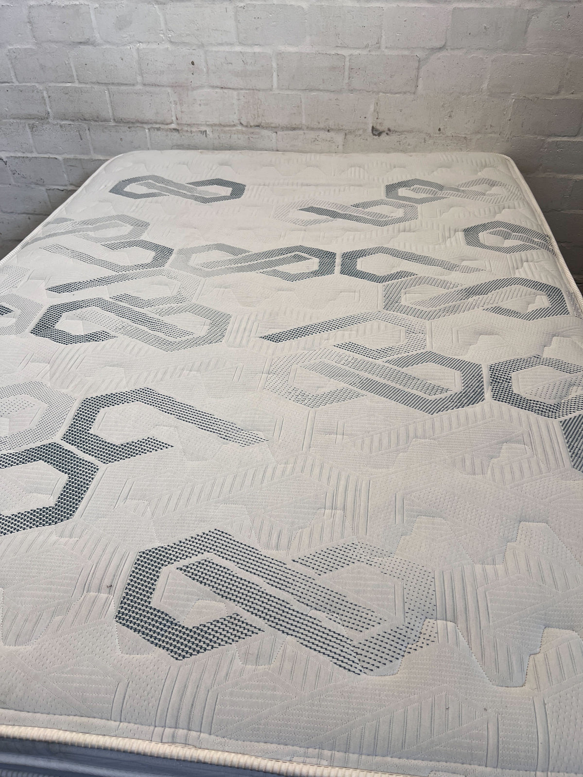 Comfortable Queen Mattress & Upholstered Base Set