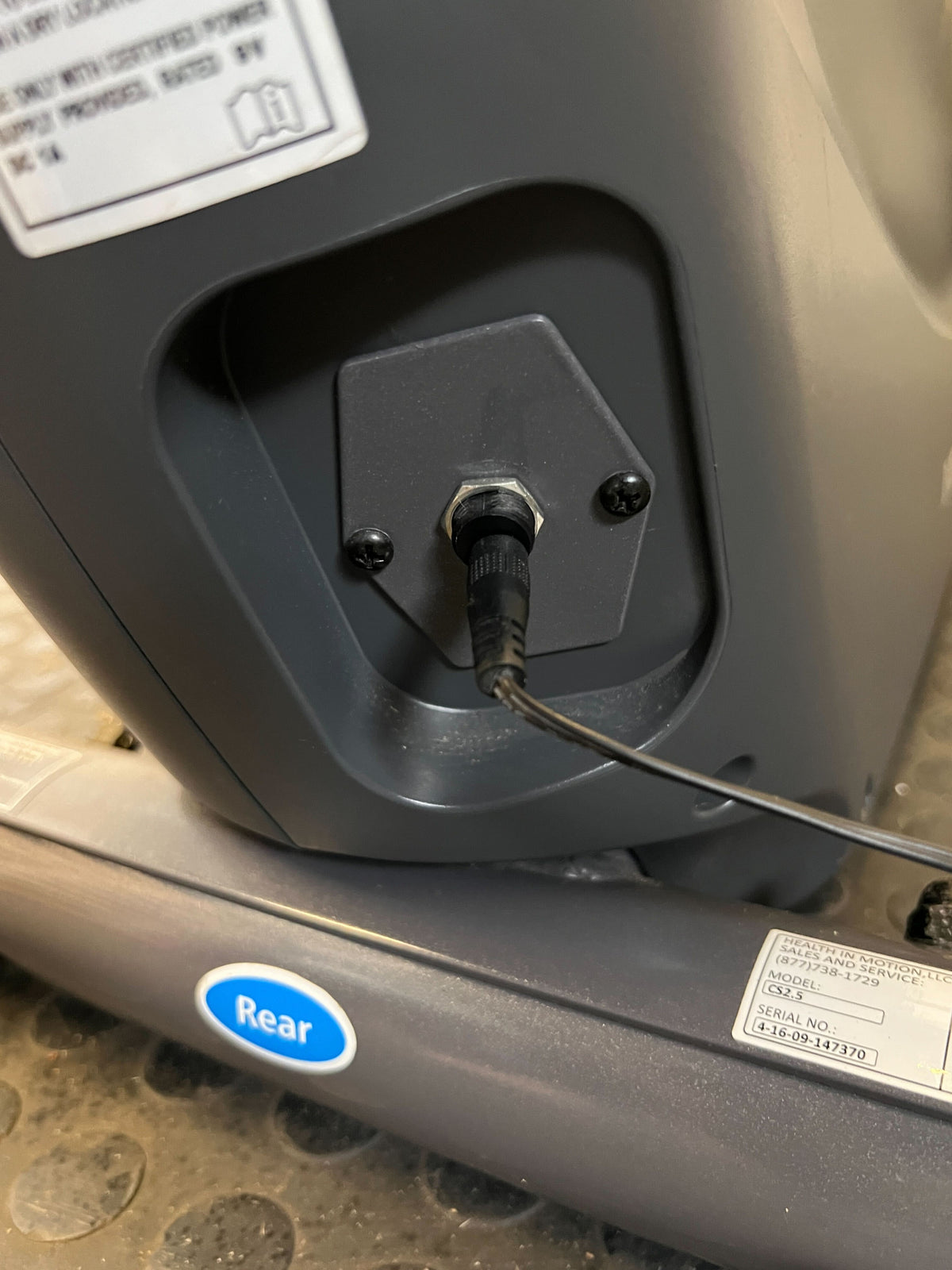 Compact Inspire C2 Elliptical Trainer - Excellent Condition, Grey