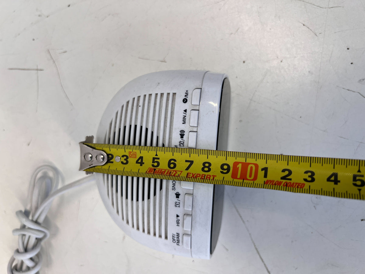 Compact Safeway Digital Alarm Clock with Minor Scratches - 2ndhandwarehouse.com
