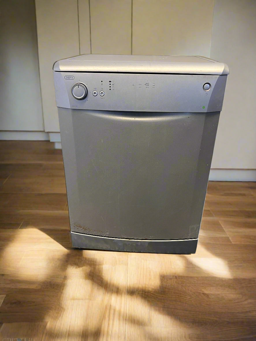 Compact Silver Defy Dishwasher - It Trips The Electricity - 2ndhandwarehouse.com
