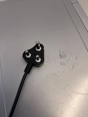 Compact Silver Univa Microwave - Excellent Condition with Minor Scratches - REDUCED