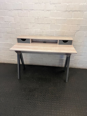 Compact Study Desk with Storage - 2ndhandwarehouse.com