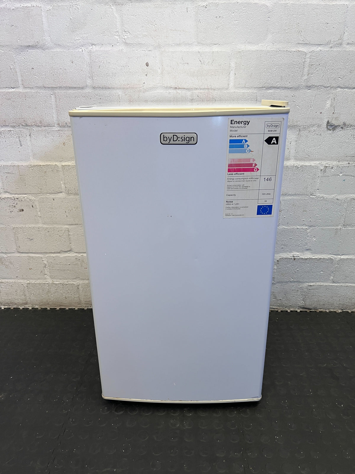 Compact White Mini Fridge