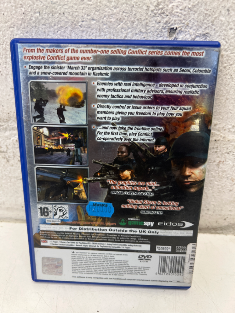 Conflict: Global Storm - PlayStation 2 (Untested, Includes Manual) - 2ndhandwarehouse.com