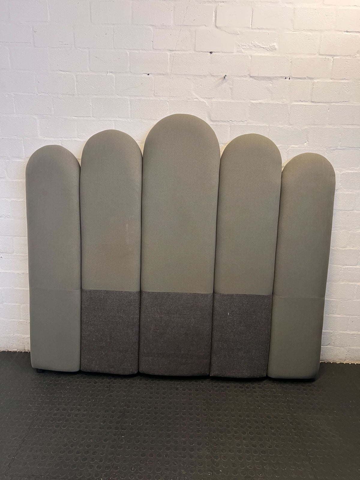 Contemporary Two-Tone Modular Queen Headboard