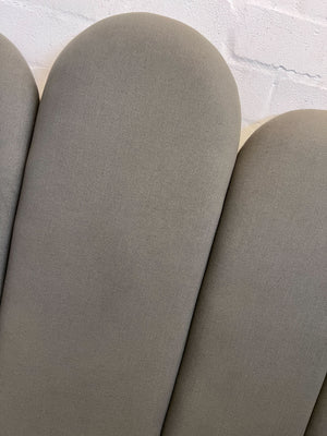 Contemporary Two-Tone Modular Queen Headboard